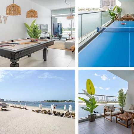 Luxury Palm With Billiard, Pingpong Table And Beach For 4 Apartamento Dubai Exterior foto